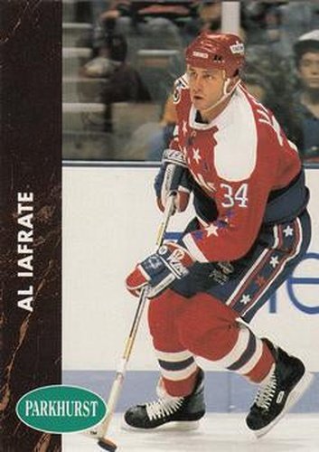 #194 Al Iafrate - Washington Capitals - 1991-92 Parkhurst Hockey