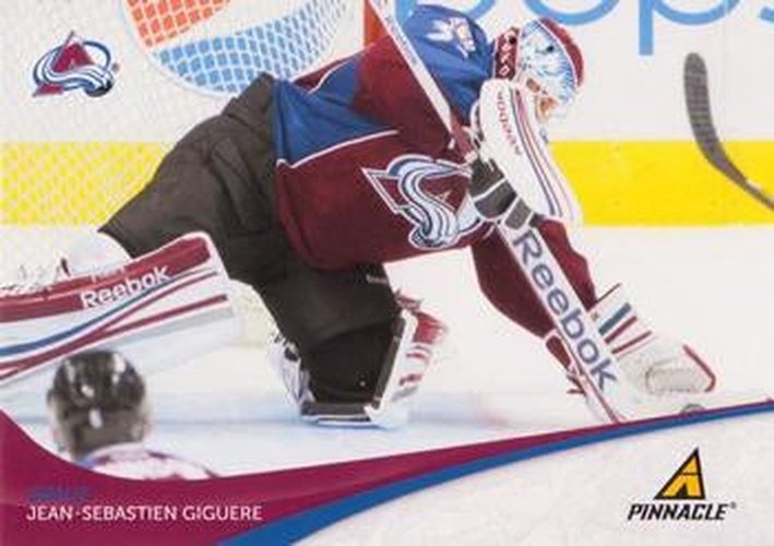 #194 Jean-Sebastien Giguere - Colorado Avalanche - 2011-12 Panini Pinnacle Hockey