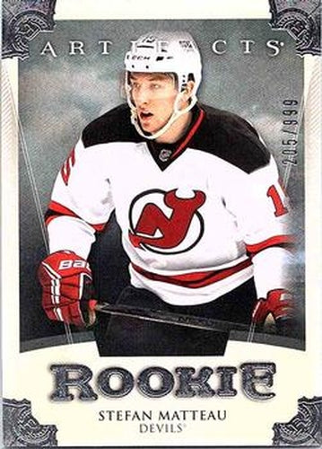 #194 Stefan Matteau - New Jersey Devils - 2013-14 Upper Deck Artifacts Hockey