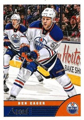 #194 Ben Eager - Edmonton Oilers - 2013-14 Score Hockey