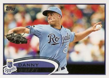 #194 Danny Duffy - Kansas City Royals - 2012 Topps Baseball