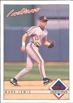 #194 Mark Lewis - Cleveland Indians - 1993 O-Pee-Chee Baseball