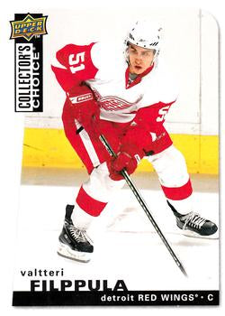 #194 Valtteri Filppula - Detroit Red Wings - 2008-09 Collector's Choice Hockey