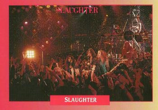 #194 Slaughter - 1991 Brockum Rock Cards