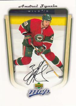 #194 Andrei Zyuzin - Minnesota Wild - 2005-06 Upper Deck MVP Hockey