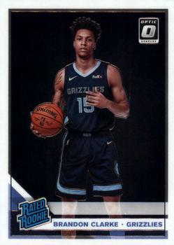 #194 Brandon Clarke - Memphis Grizzlies - 2019-20 Donruss Optic Basketball