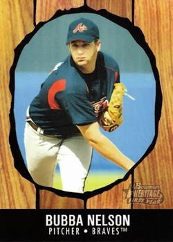 #194 Bubba Nelson - Atlanta Braves - 2003 Bowman Heritage Baseball