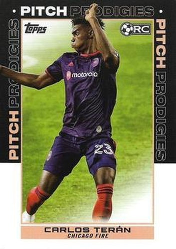 #194 Carlos Ter‡n - Chicago Fire - 2021 Topps MLS Soccer