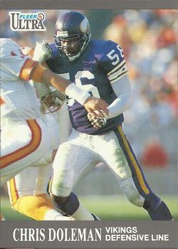#194 Chris Doleman - Minnesota Vikings - 1991 Ultra Football