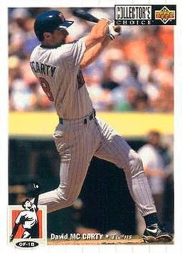 #194 David McCarty - Minnesota Twins - 1994 Collector's Choice Baseball