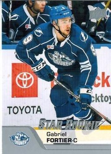 #194 Gabriel Fortier - Syracuse Crunch - 2020-21 Upper Deck AHL Hockey
