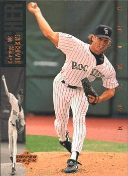 #194 Greg W. Harris - Colorado Rockies - 1994 Upper Deck Baseball