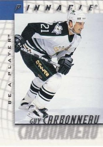 #194 Guy Carbonneau - Dallas Stars - 1997-98 Pinnacle Be a Player Hockey
