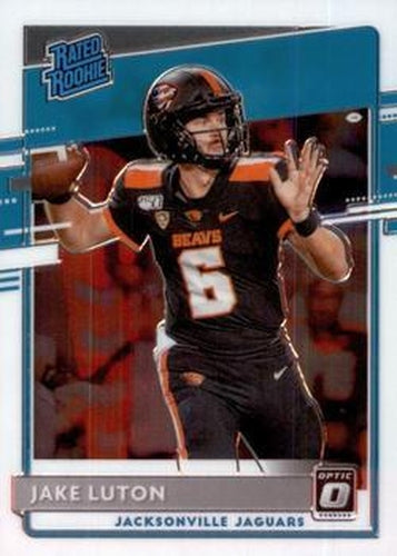 #194 Jake Luton - Jacksonville Jaguars - 2020 Donruss Optic Football