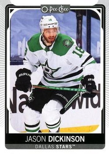 #194 Jason Dickinson - Dallas Stars - 2021-22 O-Pee-Chee Hockey
