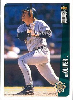 #194 Joe Oliver - Milwaukee Brewers - 1996 Collector's Choice Baseball