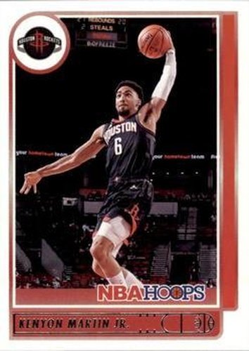 #194 Kenyon Martin Jr. - Houston Rockets - 2021-22 Hoops Basketball