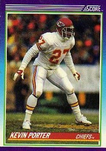 #194 Kevin Porter - Kansas City Chiefs - 1990 Score Football