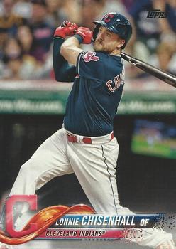 #194 Lonnie Chisenhall - Cleveland Indians - 2018 Topps Baseball