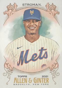 #194 Marcus Stroman - New York Mets - 2021 Topps Allen & Ginter Baseball