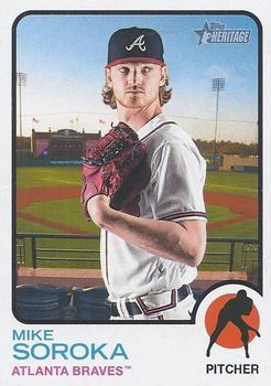 #194 Mike Soroka - Atlanta Braves - 2022 Topps Heritage Baseball