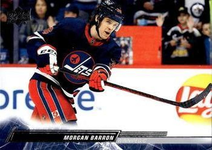 #194 Morgan Barron - Winnipeg Jets - 2022-23 Upper Deck Hockey