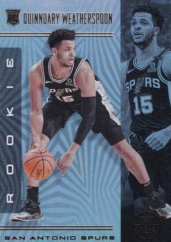 #194 Quinndary Weatherspoon - San Antonio Spurs - 2019-20 Panini Illusions Basketball