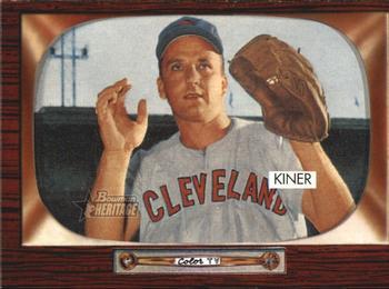 #194 Ralph Kiner - Cleveland Indians - 2004 Bowman Heritage Baseball