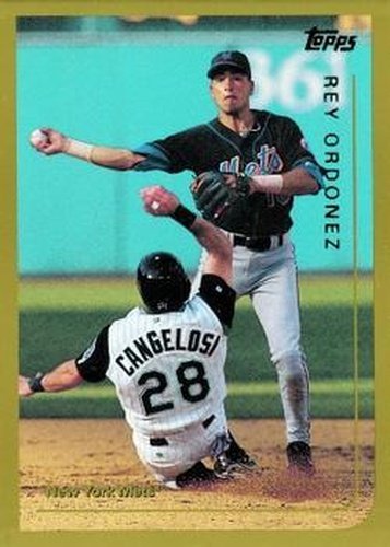 #194 Rey Ordonez - New York Mets - 1999 Topps Baseball