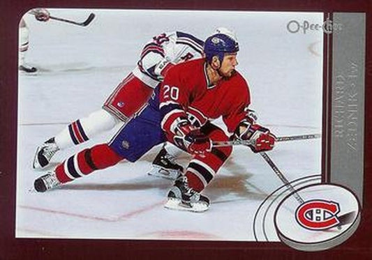#194 Richard Zednik - Montreal Canadiens - 2002-03 O-Pee-Chee Hockey