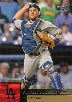 #194 Russell Martin - Los Angeles Dodgers - 2009 Upper Deck Baseball