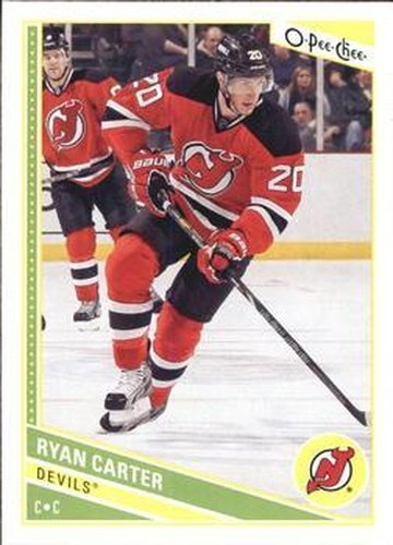 #194 Ryan Carter - New Jersey Devils - 2013-14 O-Pee-Chee Hockey