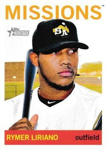 #194 Rymer Liriano - San Antonio Missions - 2013 Topps Heritage Minor League Baseball