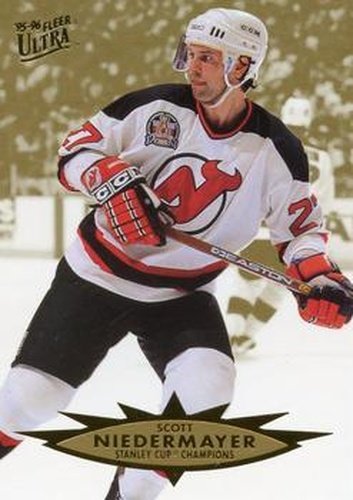 #194 Scott Niedermayer - New Jersey Devils - 1995-96 Ultra Hockey