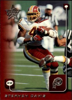 #194 Stephen Davis - Washington Redskins - 1999 Leaf Rookies & Stars Football