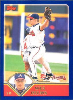 #194 Wes Helms - Atlanta Braves - 2003 Topps Baseball