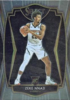 #194 Zeke Nnaji - Denver Nuggets - 2020-21 Panini Select Basketball