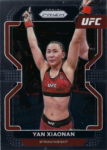 #194 Yan Xiaonan - 2022 Panini Prizm UFC MMA