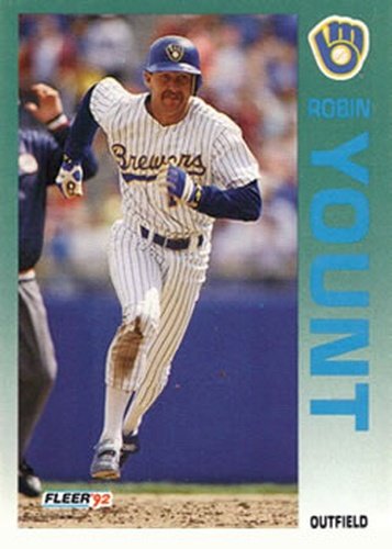 #194 Robin Yount - Milwaukee Brewers - 1992 Fleer Baseball