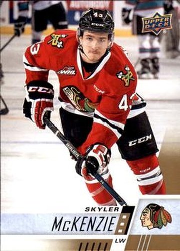 #194 Skyler McKenzie - Portland Winterhawks - 2017-18 Upper Deck CHL Hockey