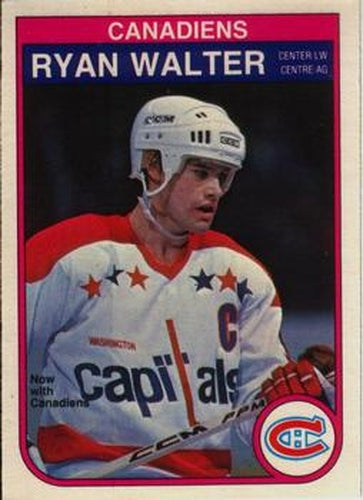 #194 Ryan Walter - Montreal Canadiens - 1982-83 O-Pee-Chee Hockey