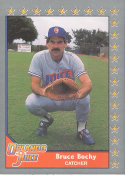 #194 Bruce Bochy - Orlando Juice - 1990 Pacific Senior League Baseball
