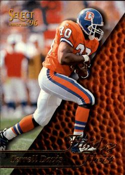 #194 Terrell Davis - Denver Broncos - 1996 Select Football