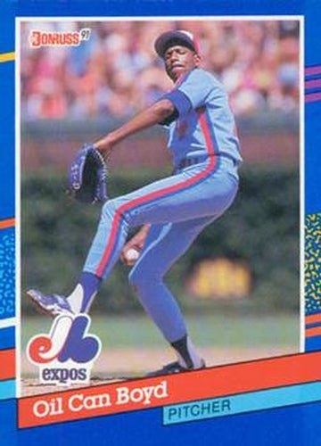 #194 Oil Can Boyd - Montreal Expos - 1991 Donruss Baseball