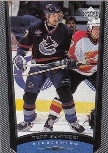 #194 Todd Bertuzzi - Vancouver Canucks - 1998-99 Upper Deck Hockey