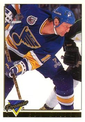#194 Ron Wilson - St. Louis Blues - 1993-94 O-Pee-Chee Premier Hockey - Gold