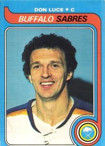 #194 Don Luce - Buffalo Sabres - 1979-80 O-Pee-Chee Hockey