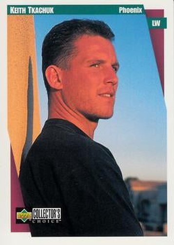 #194 Keith Tkachuk - Phoenix Coyotes - 1997-98 Collector's Choice Hockey
