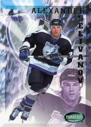 #194 Alexander Selivanov - Tampa Bay Lightning - 1995-96 Parkhurst International Hockey