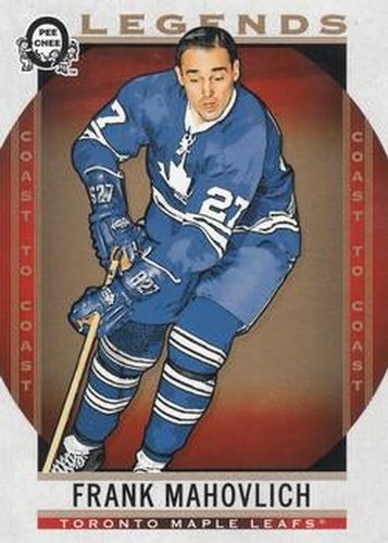 #194 Frank Mahovlich - Toronto Maple Leafs - 2018-19 O-Pee-Chee Coast to Coast Hockey